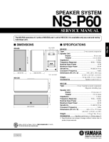 Yamaha NSP-60-Service-Manual 